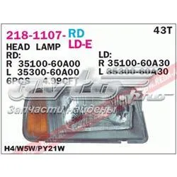 Luz esquerda 2181107LLDE Depo/Loro/Abakus