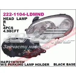 Luz direita 2221104RLDMND Depo/Loro/Abakus