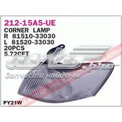 Pisca-pisca direito 21215A5RUE Depo/Loro