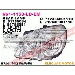 Luz direita 6611150RLDEM Depo/Loro/Abakus