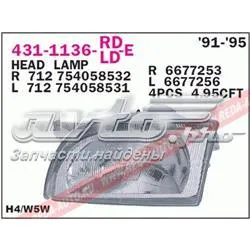 Luz esquerda 4311136LLDEM Depo/Loro/Abakus