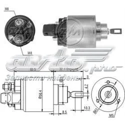 Relê retrator do motor de arranco 972 ZM