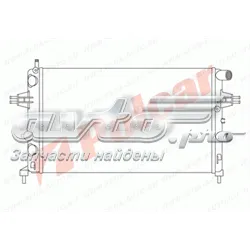 Radiador de esfriamento de motor 550808A1 Polcar