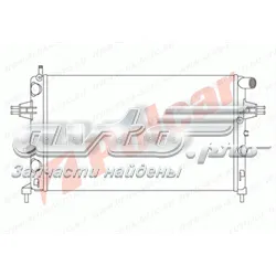 Radiador de esfriamento de motor 550808A6 Polcar