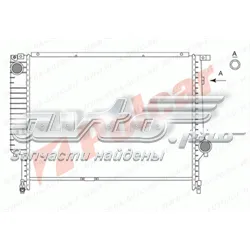 Radiador de esfriamento de motor 2007083 Polcar