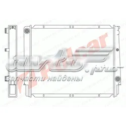Radiador de esfriamento de motor 9032081 Polcar