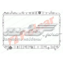 Radiador de esfriamento de motor 2505081 Polcar