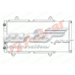 Radiador de esfriamento de motor 570108A2 Polcar