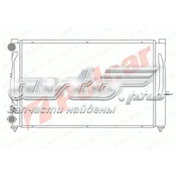 Radiador de esfriamento de motor 1324081 Polcar