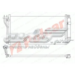 Radiador de aparelho de ar condicionado 4026K8C2 Polcar