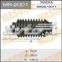 Bota de proteção direita do mecanismo de direção (de cremalheira) MR2001 Masuma