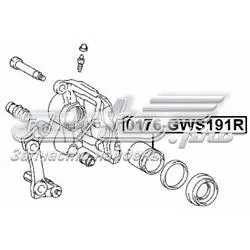 Pistão de suporte do freio traseiro 0176GWS191R Febest
