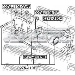 Kit de reparação de suporte do freio dianteiro Renault Scenic R9