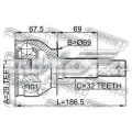 Junta homocinética externa traseira Nissan Pathfinder R51M