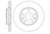 Disco do freio dianteiro Renault Scenic 3 JZ0, JZ1