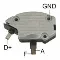 Relê-regulador do gerador (relê de carregamento) Ford Transit 4 E