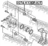 Kit de reparação de suporte do freio dianteiro MINI Cooper R56