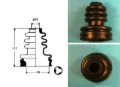 Botas de proteção de Juntas homocinéticas do semieixo dianteiro, kit Toyota Corolla E9