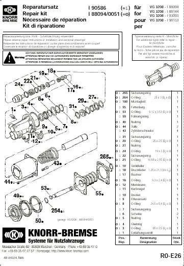Reforçador de embraiagem Reforçador Hidráulico Pneumático VG3208 MAZ
