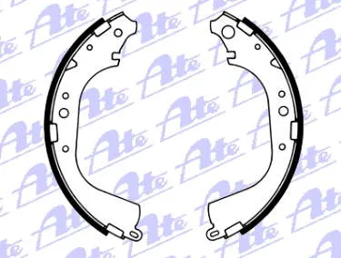 Sapatas do freio traseiras de tambor 0449535151 Toyota