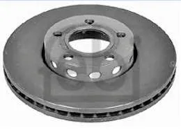 Disco do freio dianteiro 4A0615301C VAG