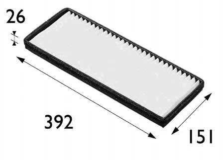 Filtro de salão 4D0819439 VAG