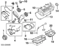 Reguladora de tensão da correia do mecanismo de distribuição de gás Mitsubishi Pajero V2W, V4W