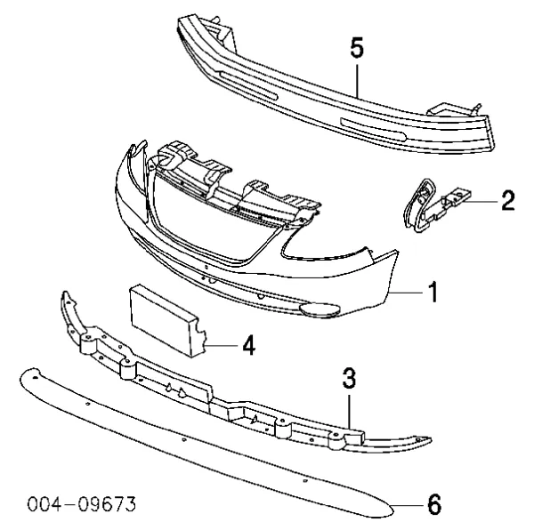 Defletor da capota Chrysler Voyager GRAND