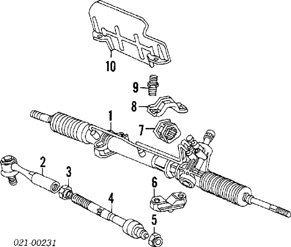 Cremalheira da direção 60563196 Fiat/Alfa/Lancia