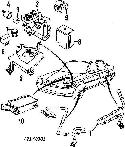 Relê de ventilador Citroen C4 1 LC