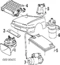Motor de arranco Audi 100 43