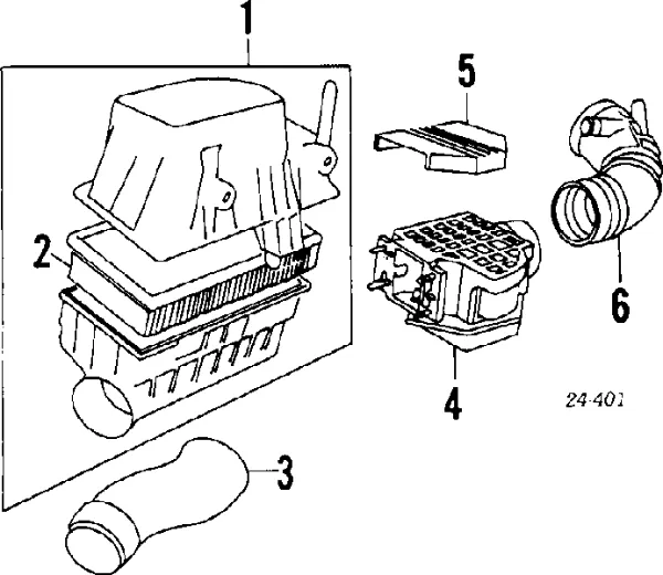 Cano derivado de ar, saída de filtro de ar 13711726208 BMW