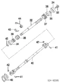 Veio da coluna de direção inferior BMW 5 E39