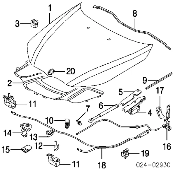 Coxim de fixação do silenciador BMW 1 E81, E87