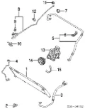 Compressor de aparelho de ar condicionado Mazda RX-8 SE