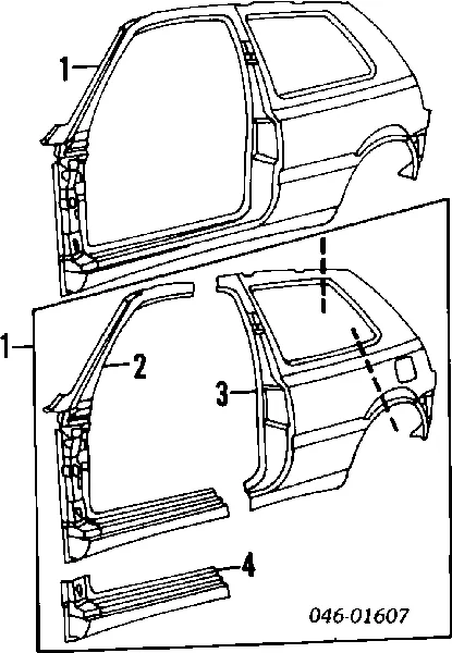 Acesso externo direito VW76003ER Signeda