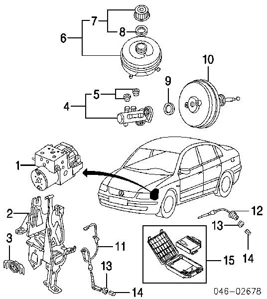 8E0611021 VAG/Skoda