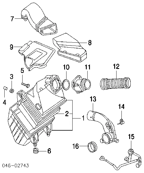 Sensor de temperatura da mistura de ar 058905379 VAG