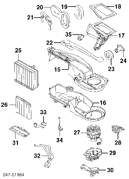 Motor de ventilador de forno (de aquecedor de salão) 0130101108 Bosch