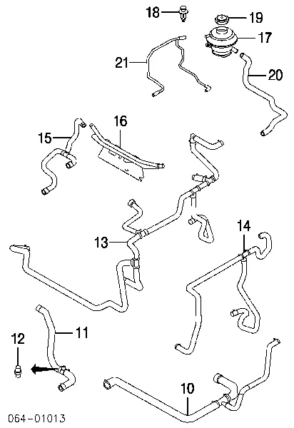Sensor de temperatura do fluido de esfriamento MEK105210 Land Rover