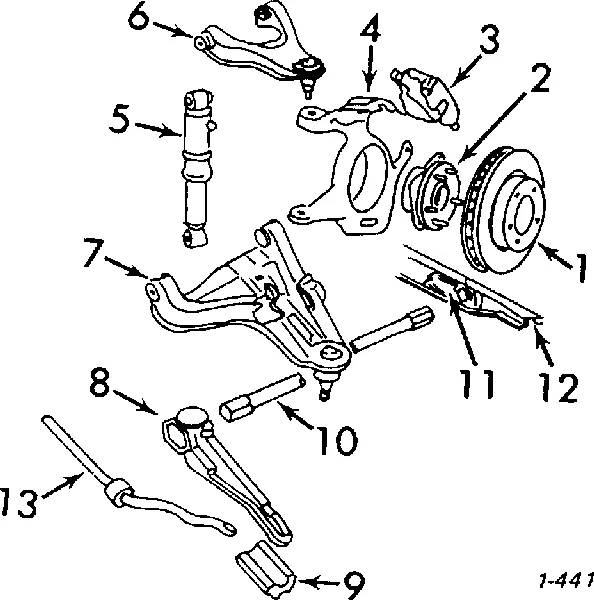 Mangueira do freio dianteira Opel Tigra S93