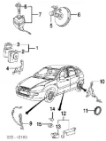Cilindro mestre do freio Ford Focus DFW
