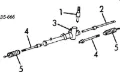 Cremalheira da direção Mazda 626 GC