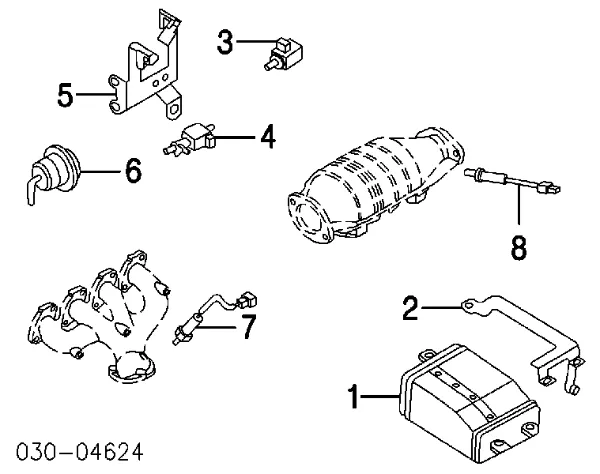 Válvula solenoide de regulação de comporta EGR HSE0232 Hotaru