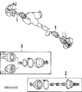 Junta homocinética interna dianteira Ford Ranger ER