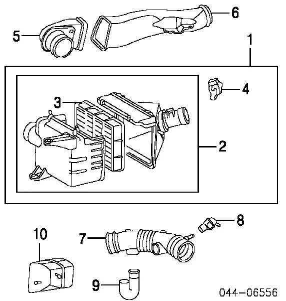 Filtro de ar 1780146060 Toyota
