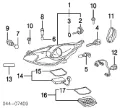 Lâmpada de xénon Lexus RX U3