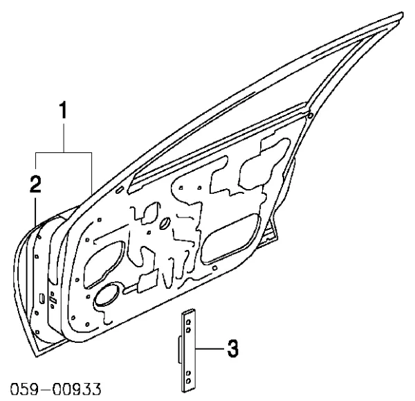 Porta dianteira esquerda Suzuki Baleno EG