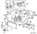 Compressor de aparelho de ar condicionado Hyundai Coupe RD