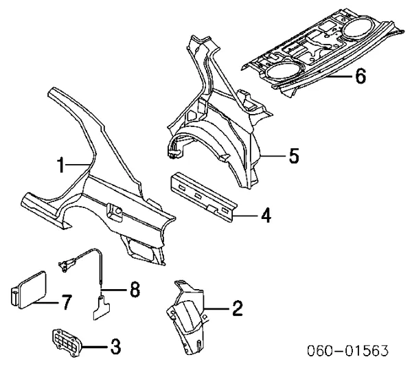 Alcapão do tanque de combustível Hyundai Sonata IV